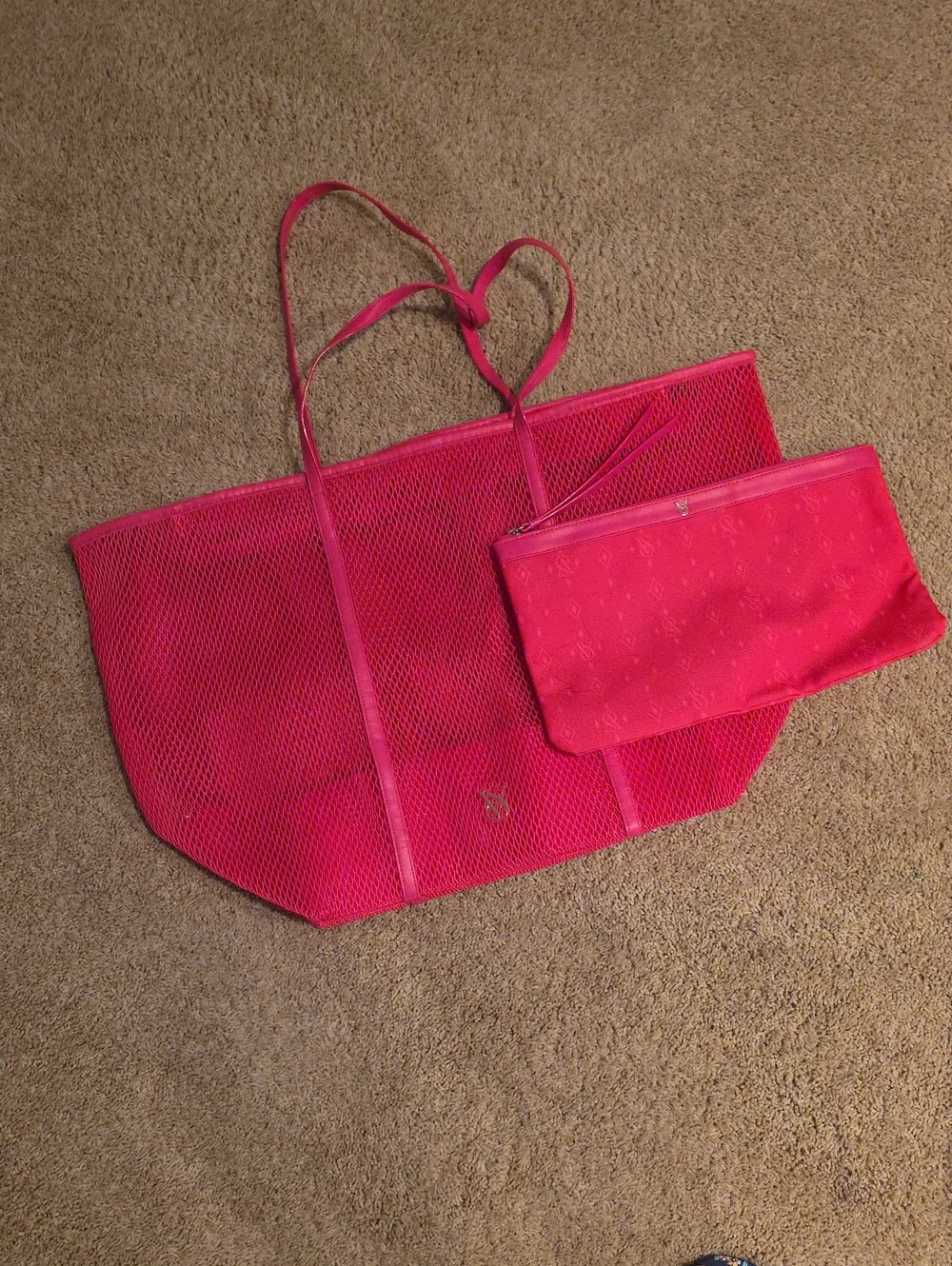 VS Tote Bag with Matching Pouch